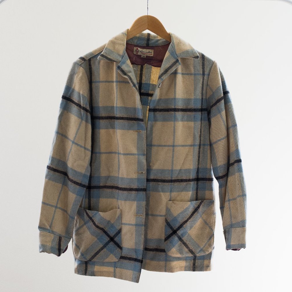 Vintage Concordia Sportswear Plaid Jacket